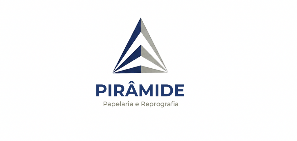 Pirâmide Papelaria Branding
